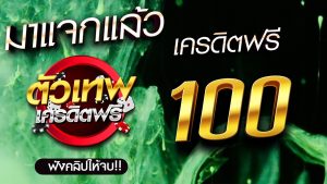 สล็อตเครดิตฟรี 100