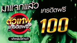 สล็อตเครดิตฟรี 100