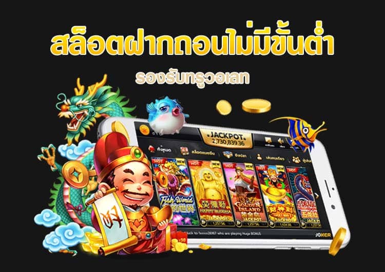 เกมสล็อตไม่มีขั้นต่ํา